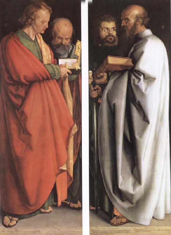 Albrecht Durer The Four Holy Men Germany oil painting art